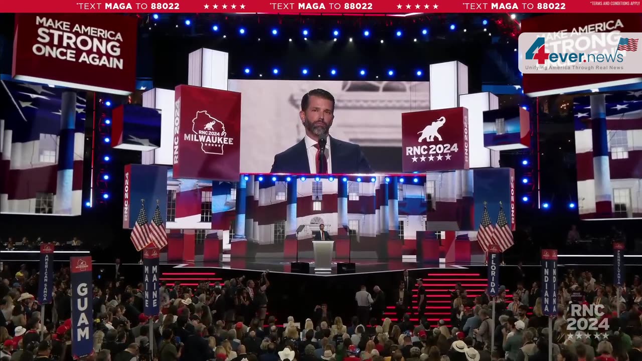 RNC 2024 🐘: Donald Trump Jr Full Speech