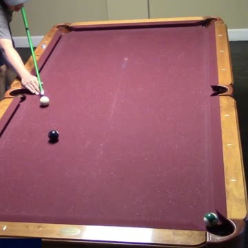 GOOD WAY TO WRAP UP A GAME OF 8 BALL!