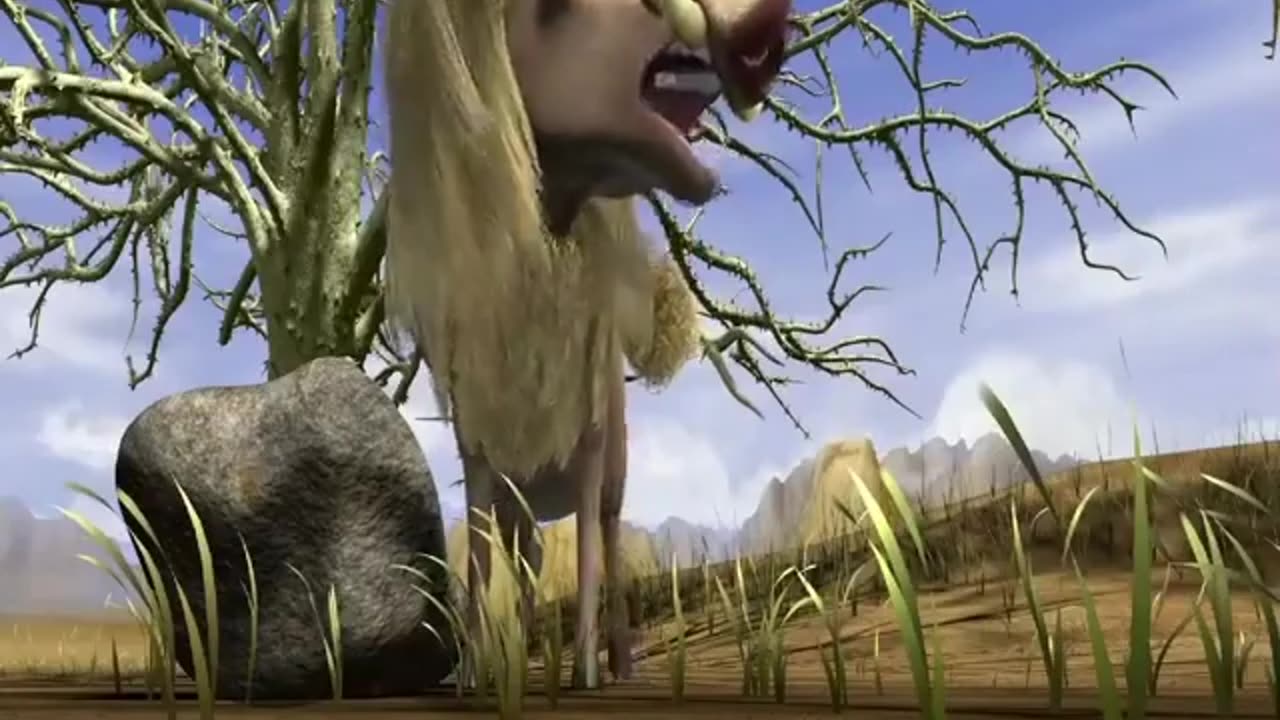 Funny animal cartoon