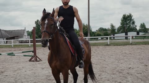 Every person like to ride horese