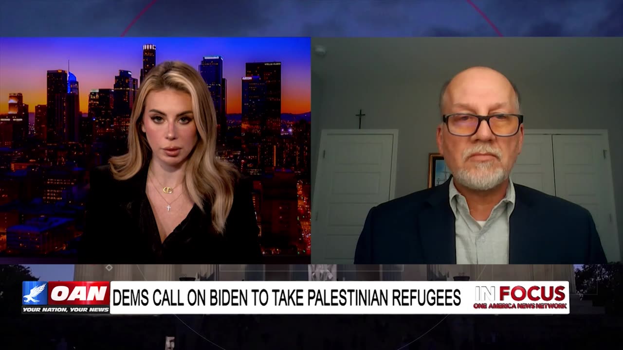 Leo on OAN - BIDEN & DEM'S WELCOMES PALESTINIAN REFUGEES TO AMERICA!