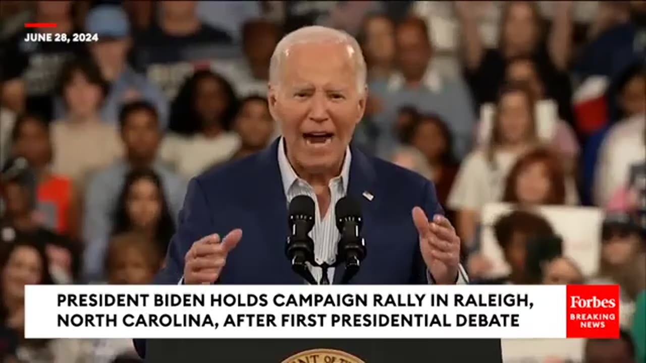 Biden Slams Trump During Rally After Debate- 'Revenge And Retribution Never Built A Damn Thing'