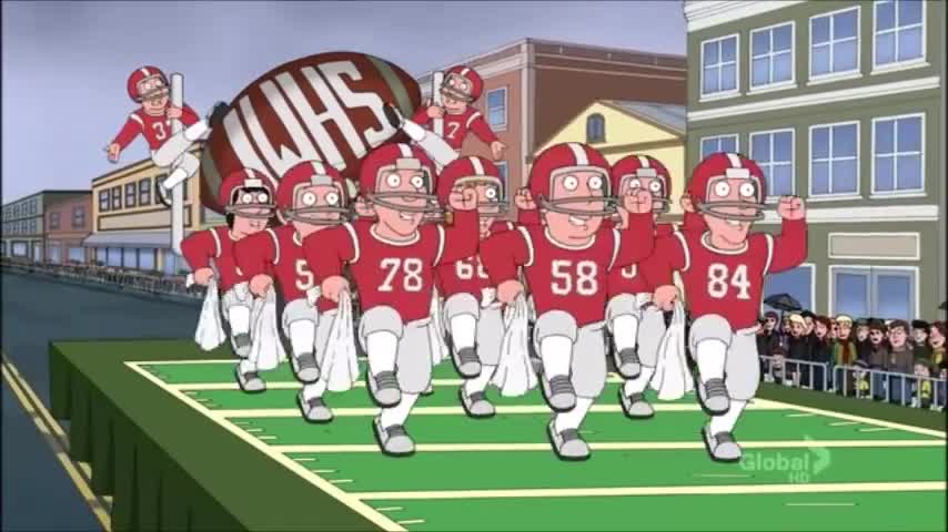 Family Guy - Not Gay Football Team