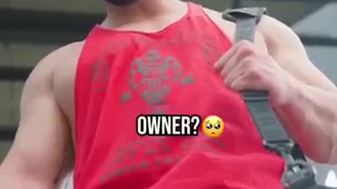 I found a dog near my gym