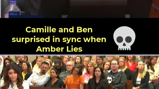 Camille Vasquez and Ben Chews Surprised in Sync During Amber Heard Cross Examination