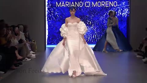 Mariano Moreno Bridal Spring 2025 _ Barcelona Bridal Fashion Week - 4K Fashion Feed E T E! News