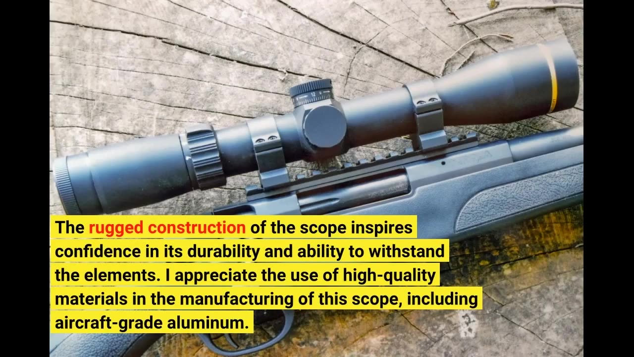 Customer Feedback: Leupold VX-Freedom Rifle Scope