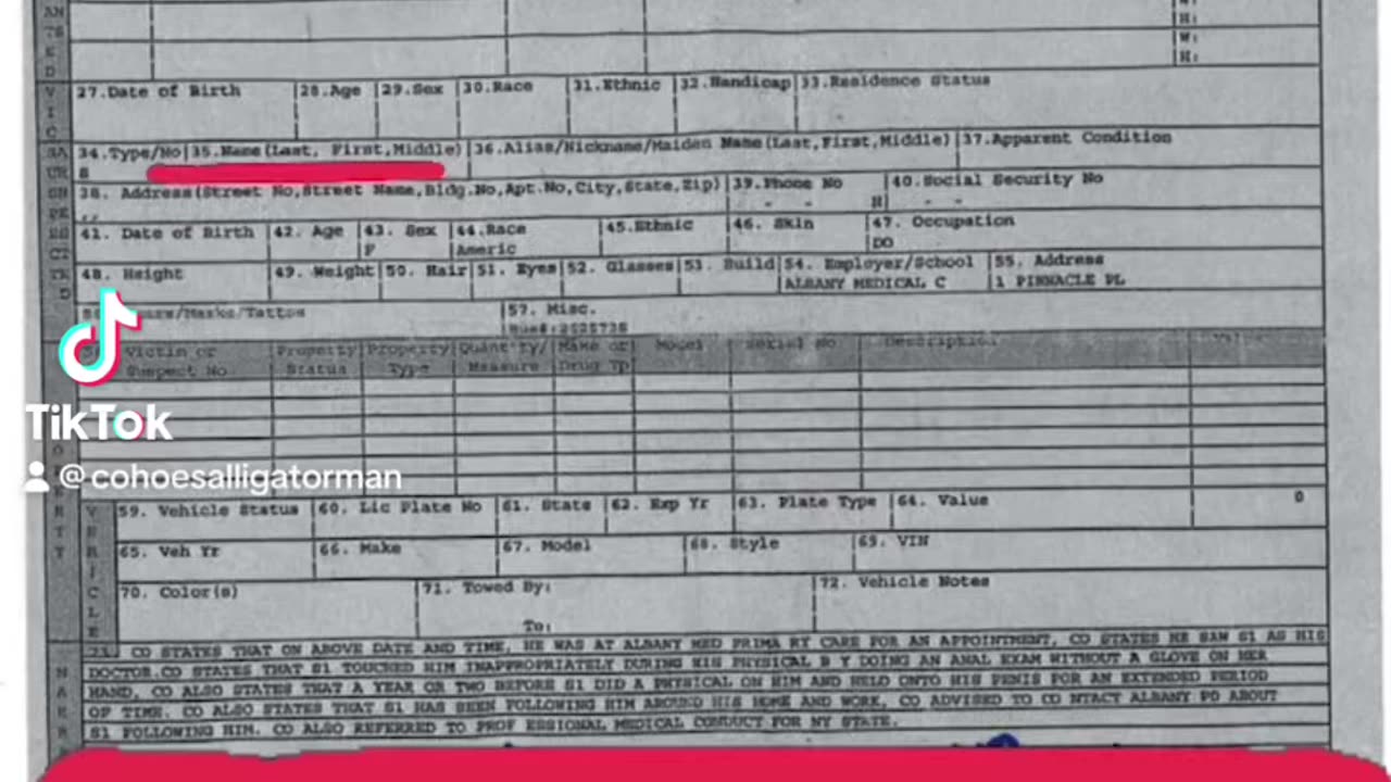 12/10/2004 GUILDERLAND POLICE DEPARTMENT 🚔 INCIDENT 📑 REPORT that’s night at cafeteria at Albany