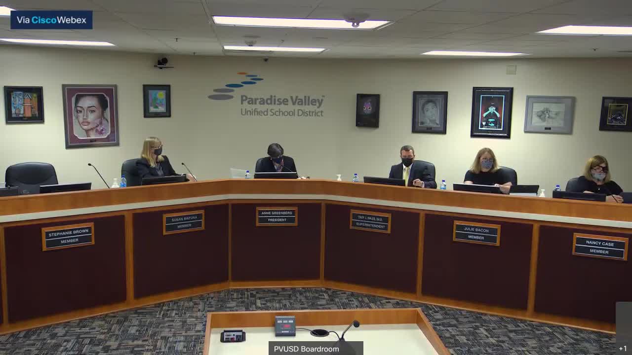 Arizona PV Schools Board 11/18/2021 Pornographic books parents referring for criminal charges!