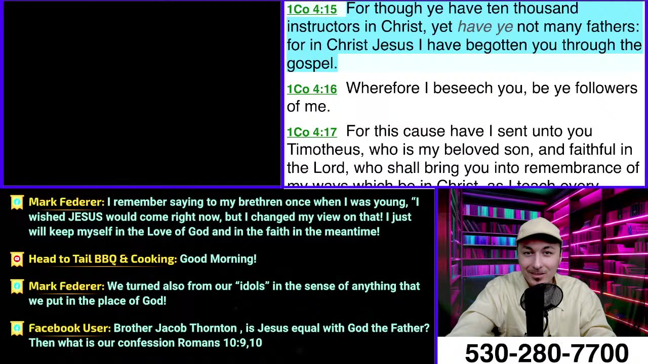 Bible Study - Live Chat - Jesus Christ - God - Holy Spirit