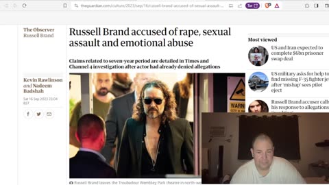 RUSSELL BRAND accused of alleged SEXUAL misconduct