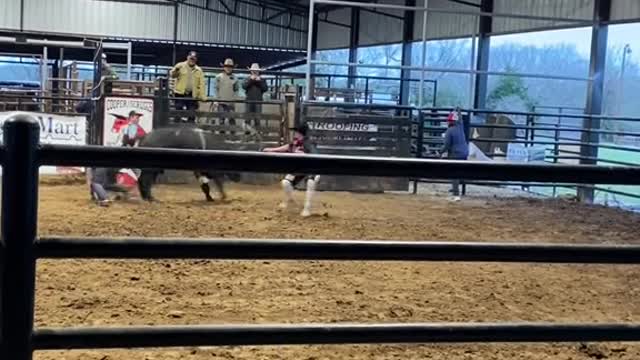 Buckin at the bull shack