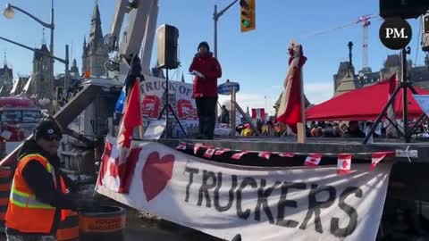 Truckers Respond To Ottawa Honking Ban By Honking EVEN LOUDER