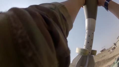 82nd Airborne Drop Mortars on Daesh in Mosul