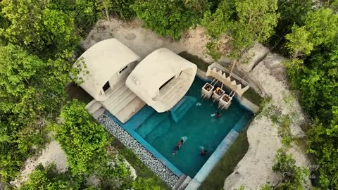 Building a Private Pool in a Luxury Underground House in 149 Days