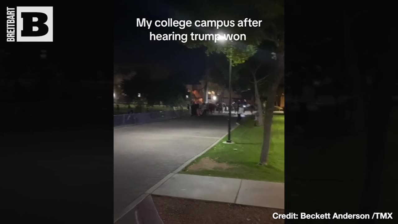 "U-S-A!" Grand Canyon University Students Run Across Campus Cheering After Trump Victory