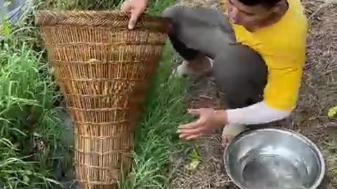 primitive fishing technique