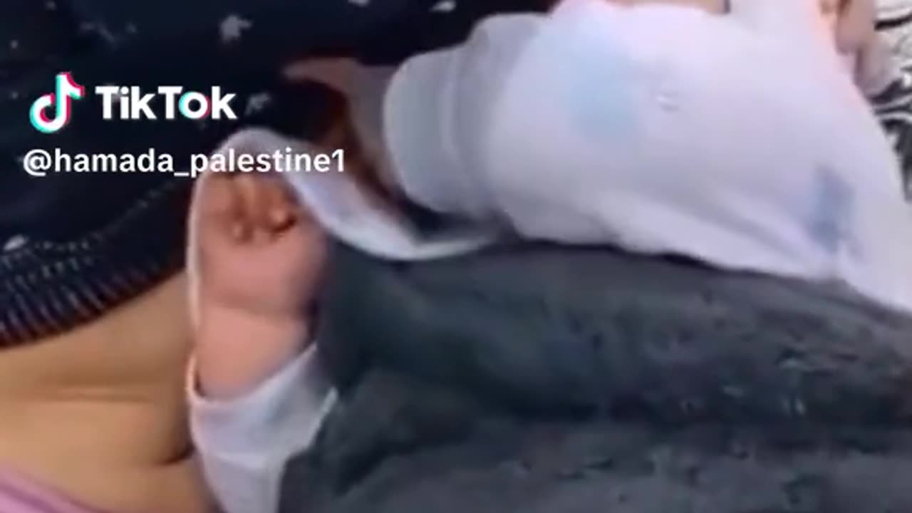 A Child's Cry: Palestinian Girl's Emotional Reaction to Israeli Aggression