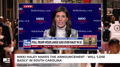 240214 Nikki Haley Makes The Announcement - Will Lose Badly In South Carolina.mp4