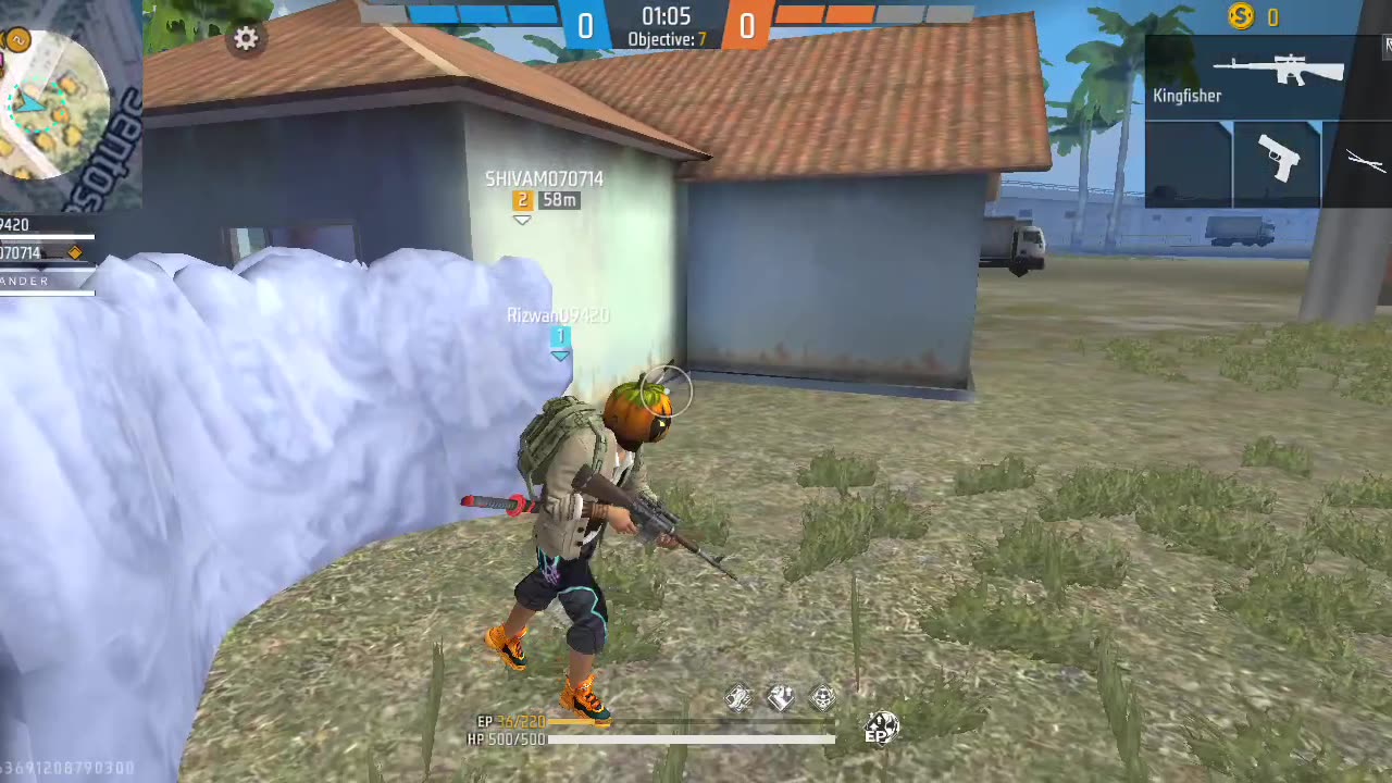 Free fire custom 2 vs 3