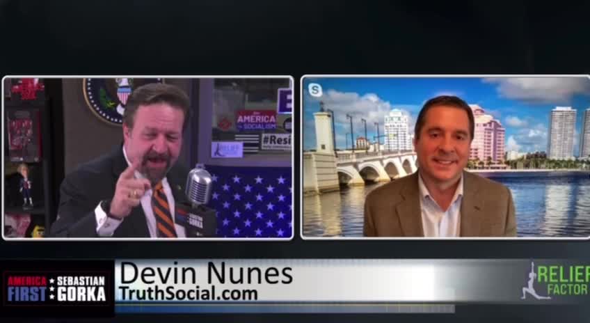 Nunes discusses details about TRUTH Social and says he left Congress to fight this battle.