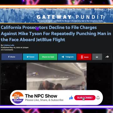 Mike Tyson Will Face NO Charges