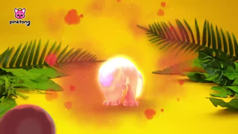 MY PET DINOSAUR, TYRANNOSAURUS REX! DINOSAUR CARTOON ! PINKFONG ! LITTLE DINO SCHOOL !!!!