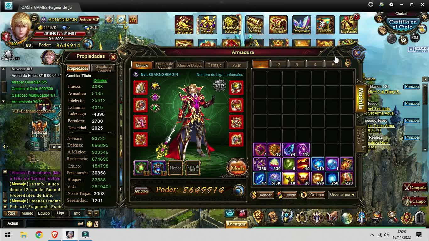 LEGEND ONLINE ESPANHOL