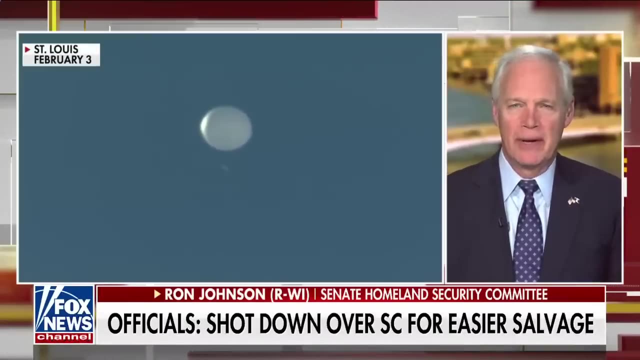 It's obvious the left is doing this Ron Johnson