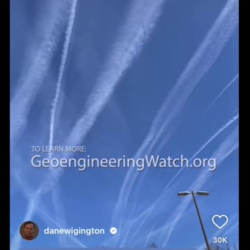 What in the world are they spraying ❌🙅☠️🤦‍♂️🤯 - TO LEARN MORE: GeoengineeringWatch.org