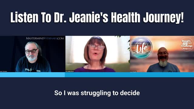 Listen To Dr. Jeanie’s Health Journey!