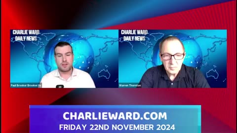 CHARLIE WARD DAILY NEWS WITH PAUL BROOKER & WARREN THORNTON 11-22-24