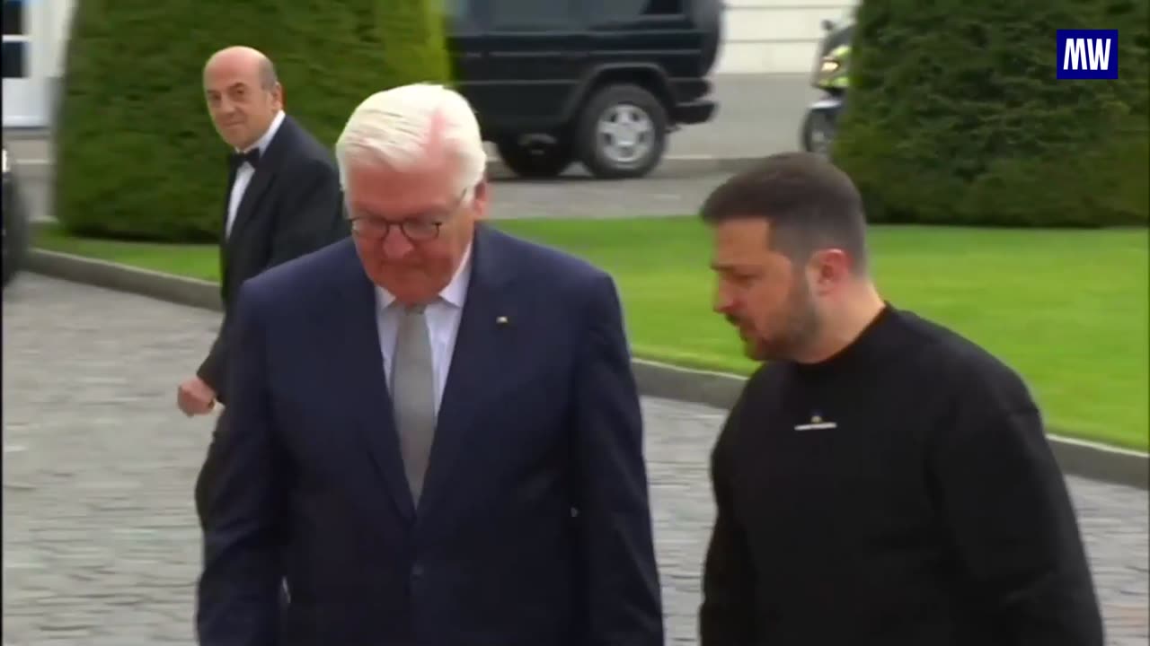 Zelensky Meets With German President - Steinmeier