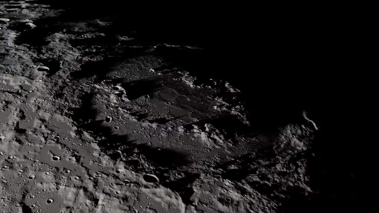 Clair de Lune 4K Version - Moon Images from NASA's Lunar Reconnaissance Orbiter