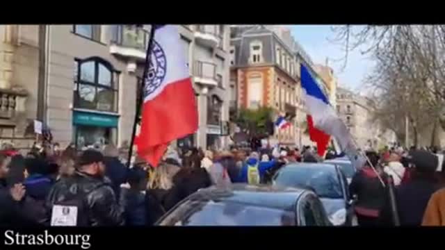 COMPILATION DES MANIFS A TRAVERS LA FRANCE LE 12 FÉVRIER 2022 !!!