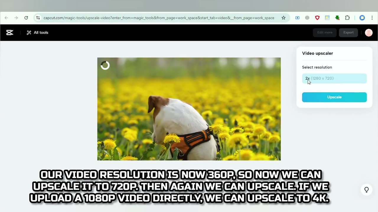 How To Upscale Any Low Quality Video Using AI.