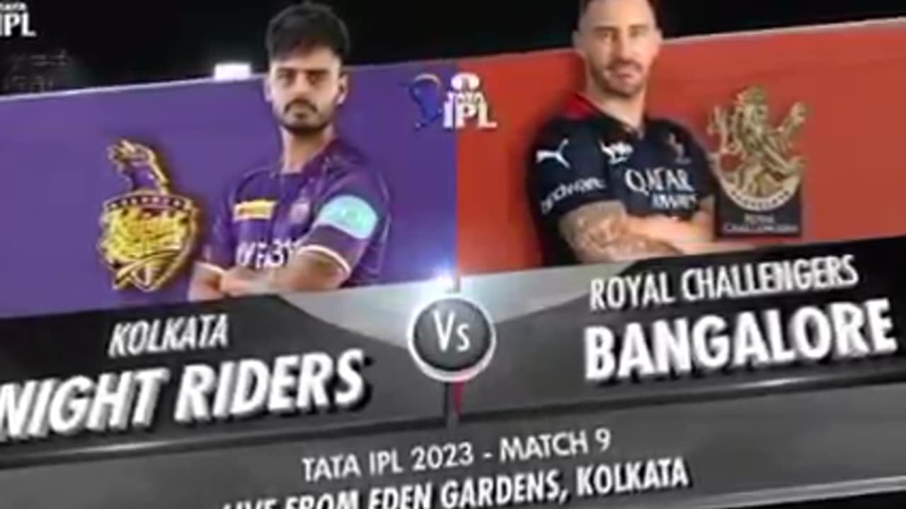 KKR VS RCB