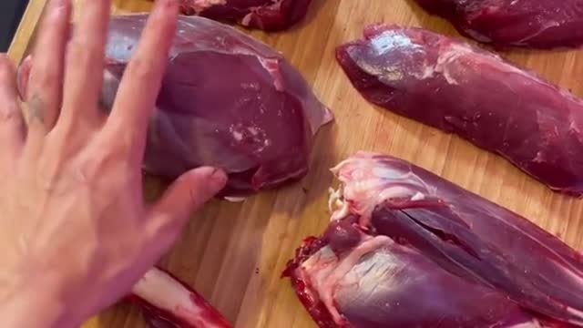 Every cut from the hind quarter of a deer, explained