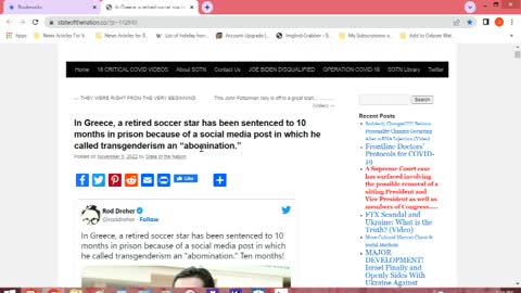 Chaos News Special Greek Soccer Star Sent To Prison For Hurting Trans Feelings Edition