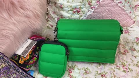 What's in my Think Royln Tammy Mini Bag in Kelly Green Noir