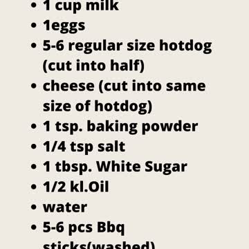 HomeMade Korean Corn Dog Snacks