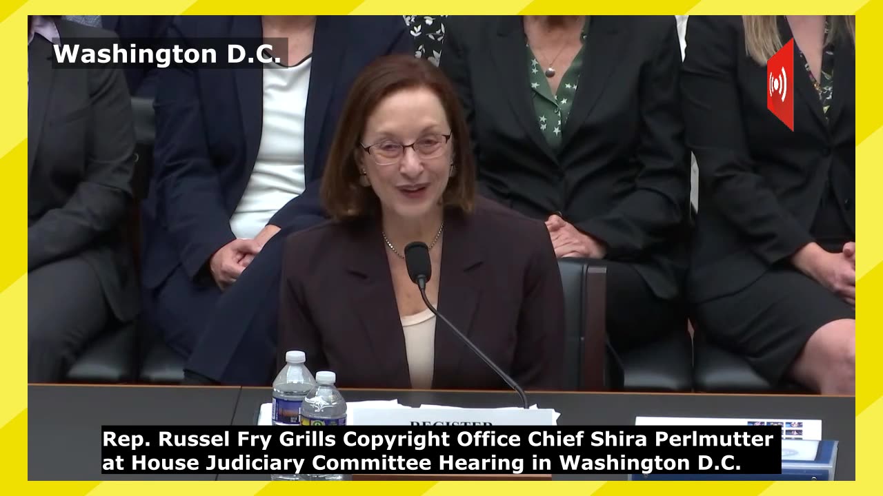 Rep. Russel Fry Grills Copyright Office Chief Perlmutter at House Hearing in Washington D.C.