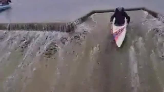 Kayaking first time