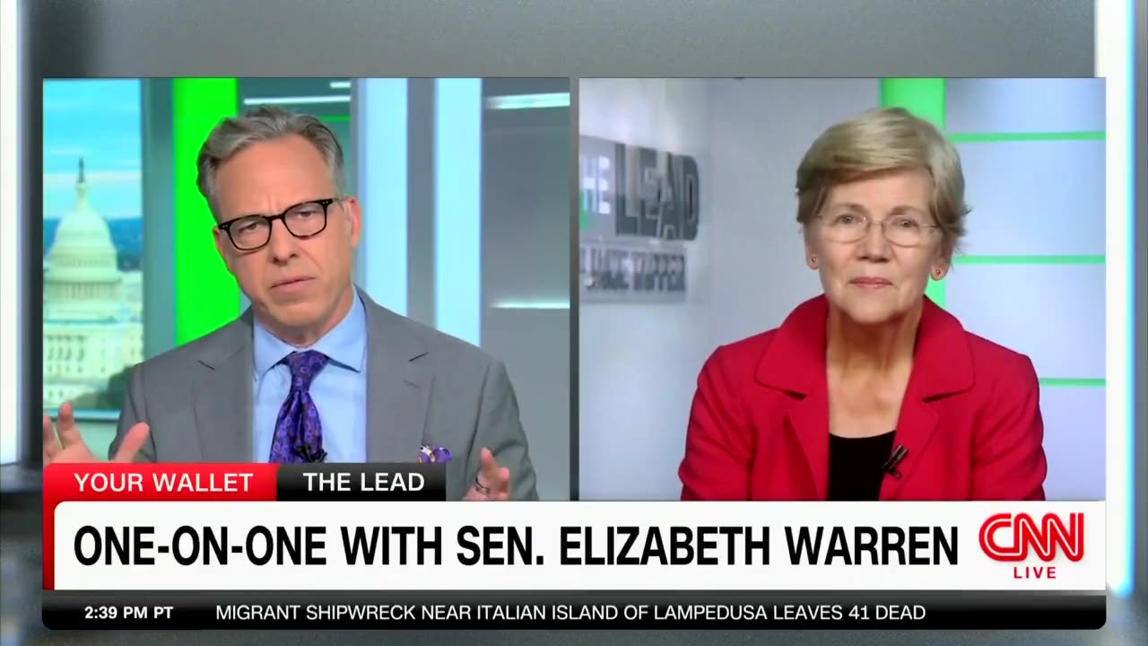 Elizabeth Warren REFUSES To Comment On Investigation Into The Biden Crime Family