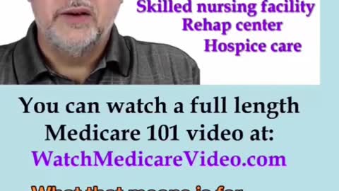 Episode 2 - 4 Parts of Medicare - Part A is called Hospital