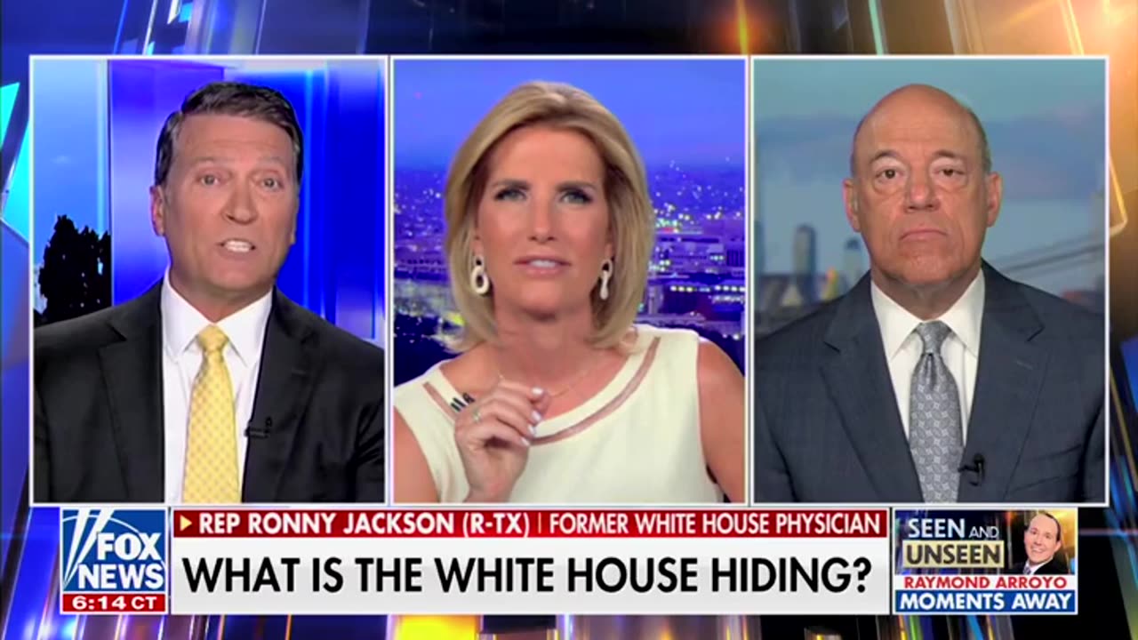 Ronny Jackson on Laura Ingraham 7/8/2024