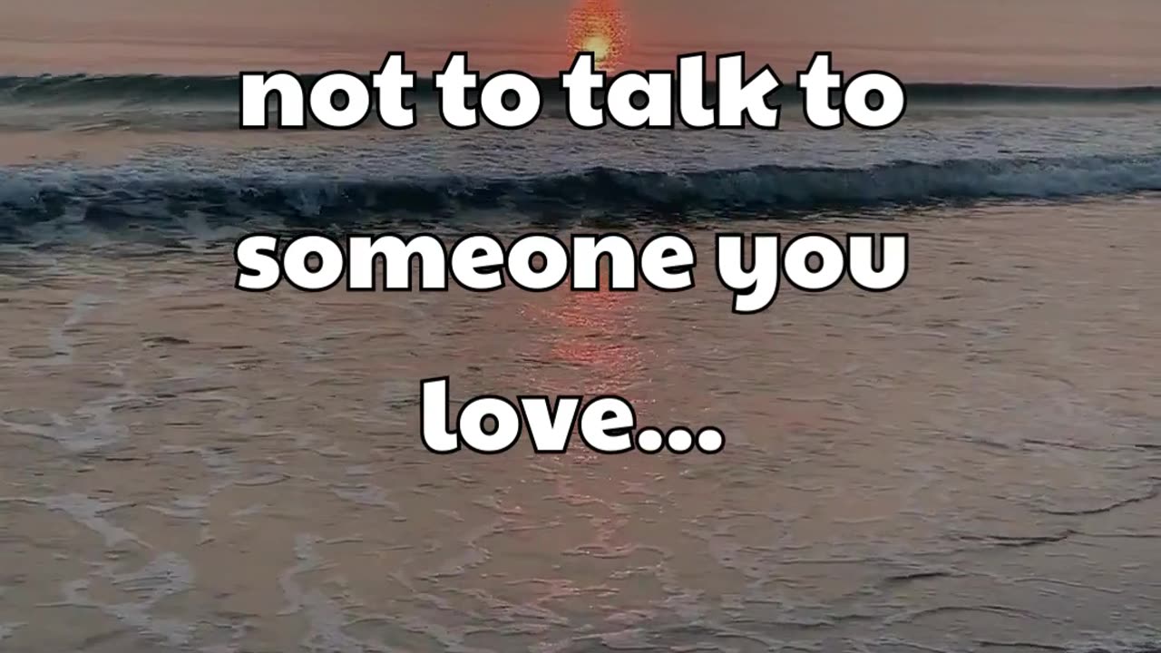 Forcing yourself not to talk to someone you love... #shorts #psychologyfacts #subscribe