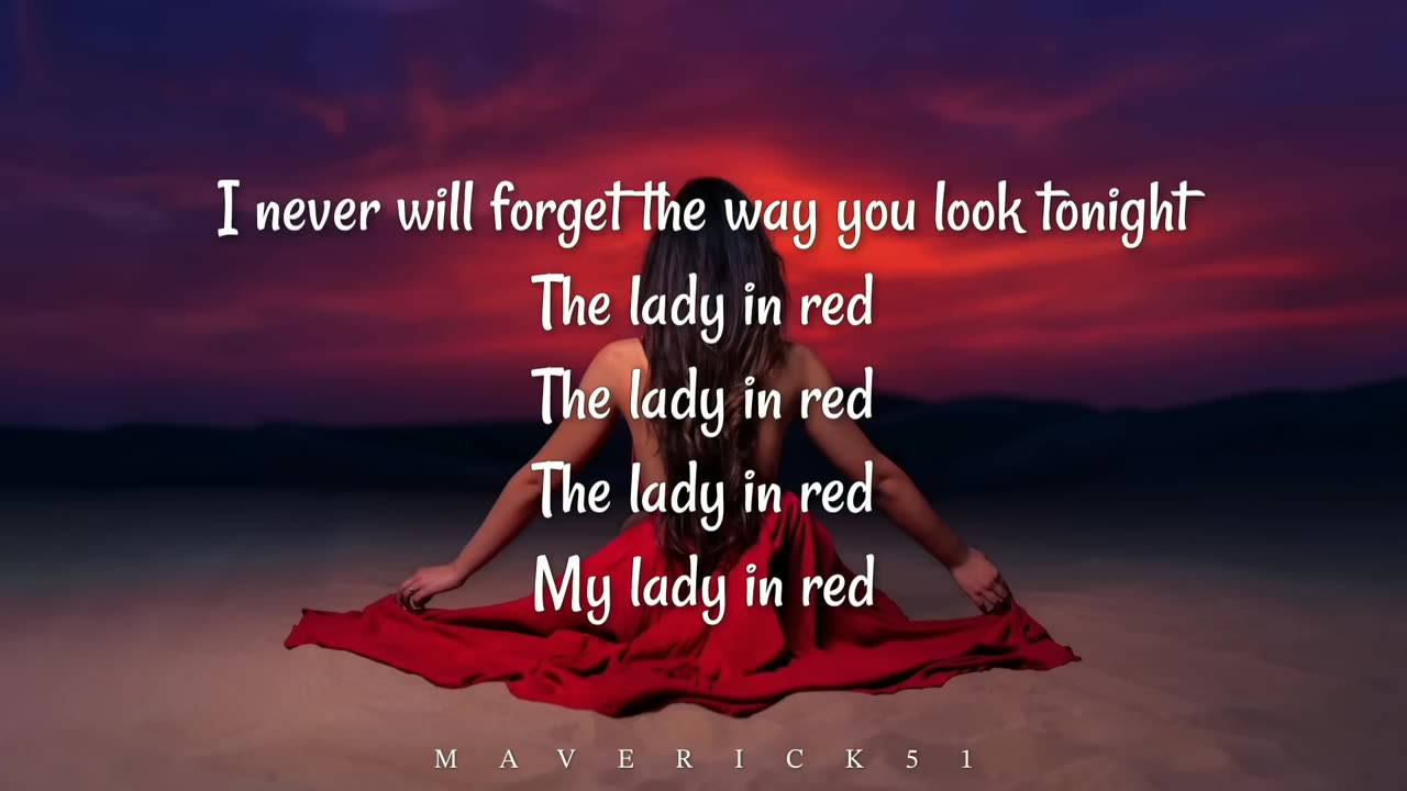 the lady red (lyrics)