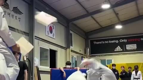 Taekwondo 1080 kick 🥋