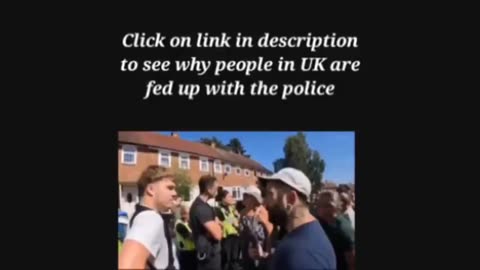 THIS HAPPENED WHEN THE PEOPLE WERE FED UP WITH THE POLICE IN UK